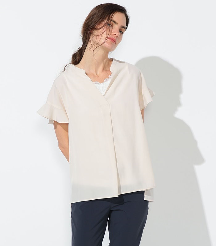 LE SOUK HOLIDAY フレア袖ブラウス_variation_4