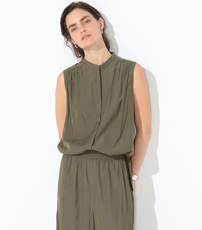 LE SOUK HOLIDAY デシンノースリーブブラウス_variation_1