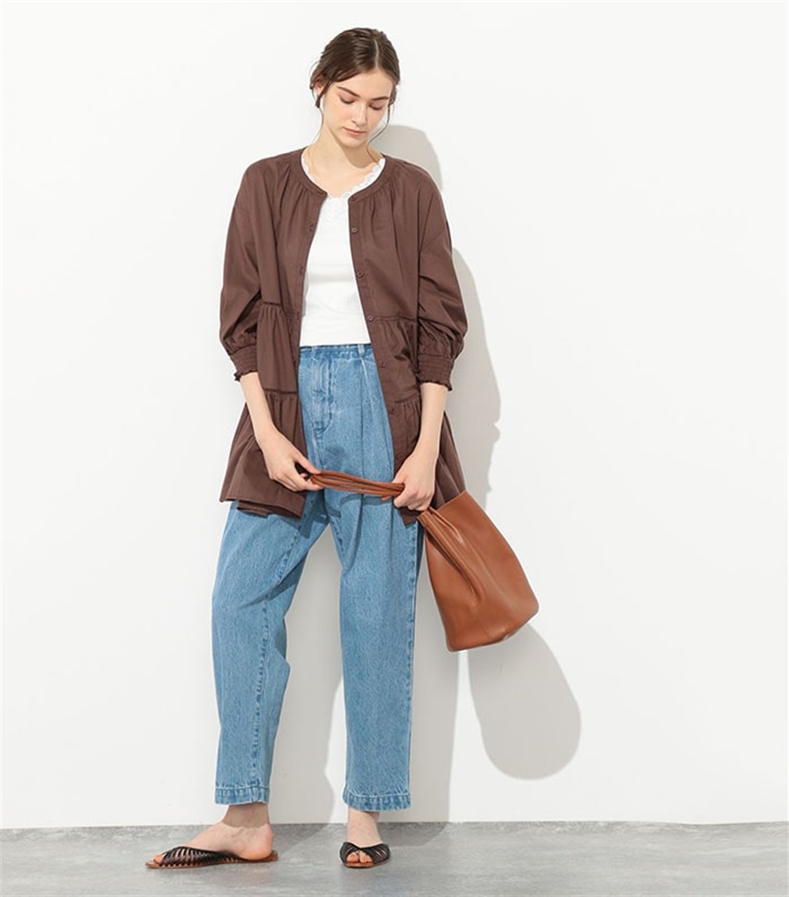 2wayティアードブラウス LE SOUK HOLIDAY｜クロスプラス公式通販サイト