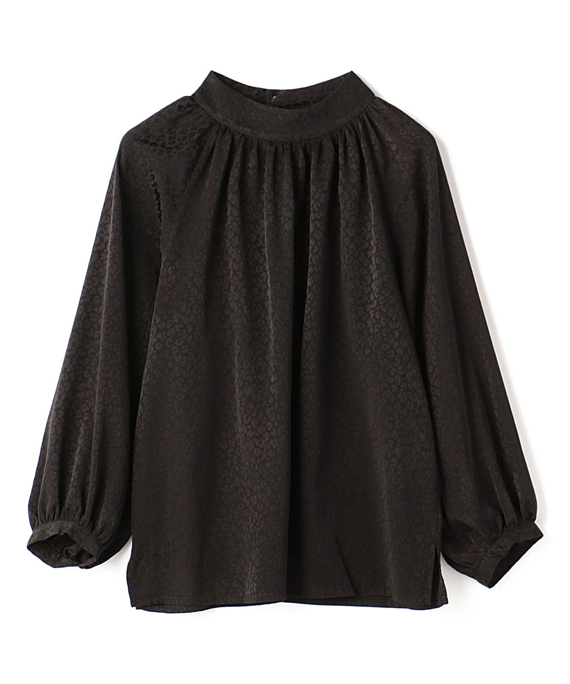 LE SOUK HOLIDAY レオパードジャガードブラウス_variation_2