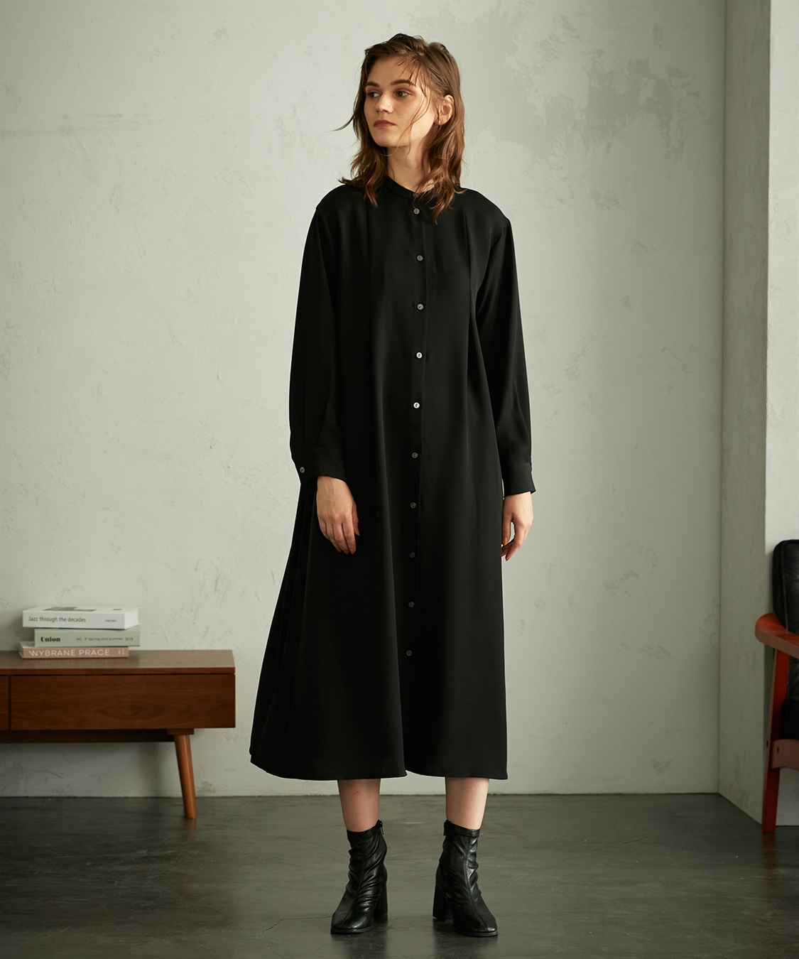 LE SOUK HOLIDAY バックタックデザインワンピース_variation_2