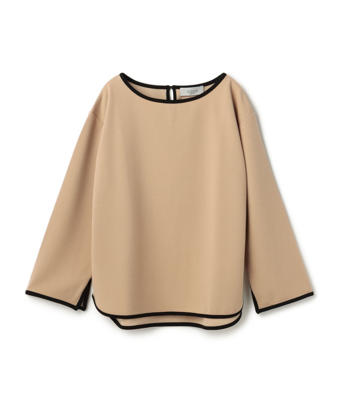 LE SOUK HOLIDAY 配色パイピングブラウス_variation_2
