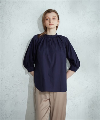 LE SOUK HOLIDAY ギャザーネックブラウス_variationthumb_3