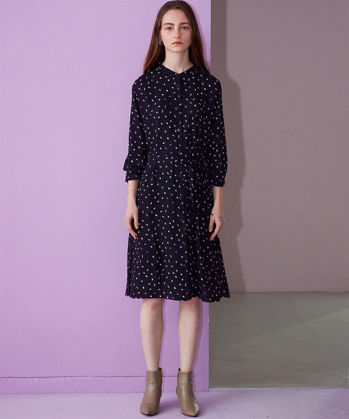 LE SOUK HOLIDAY プリントワンピース_main