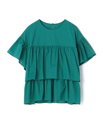 フレアスリーブティアードブラウス LE SOUK HOLIDAY｜クロスプラス公式