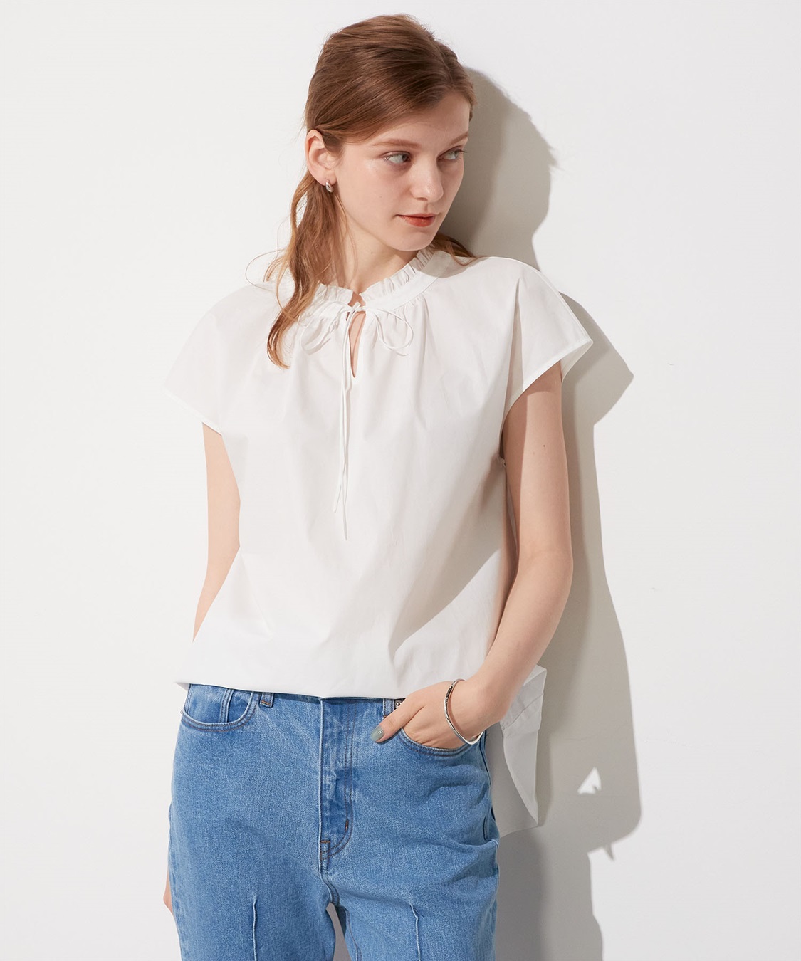 LE SOUK HOLIDAY ノースリーブカフタンブラウス_variation_1