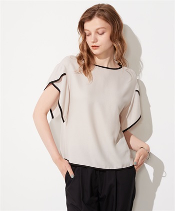 LE SOUK HOLIDAY 配色パイピングブラウス_variationthumb_3