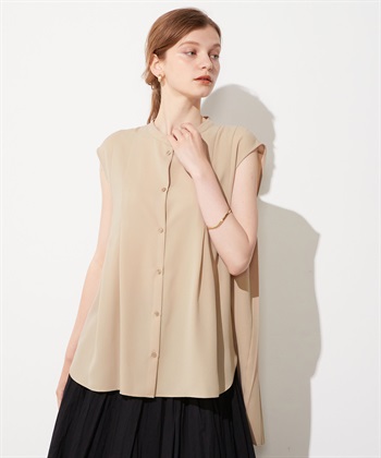 LE SOUK HOLIDAY バックタックノースリーブブラウス_variationthumb_1