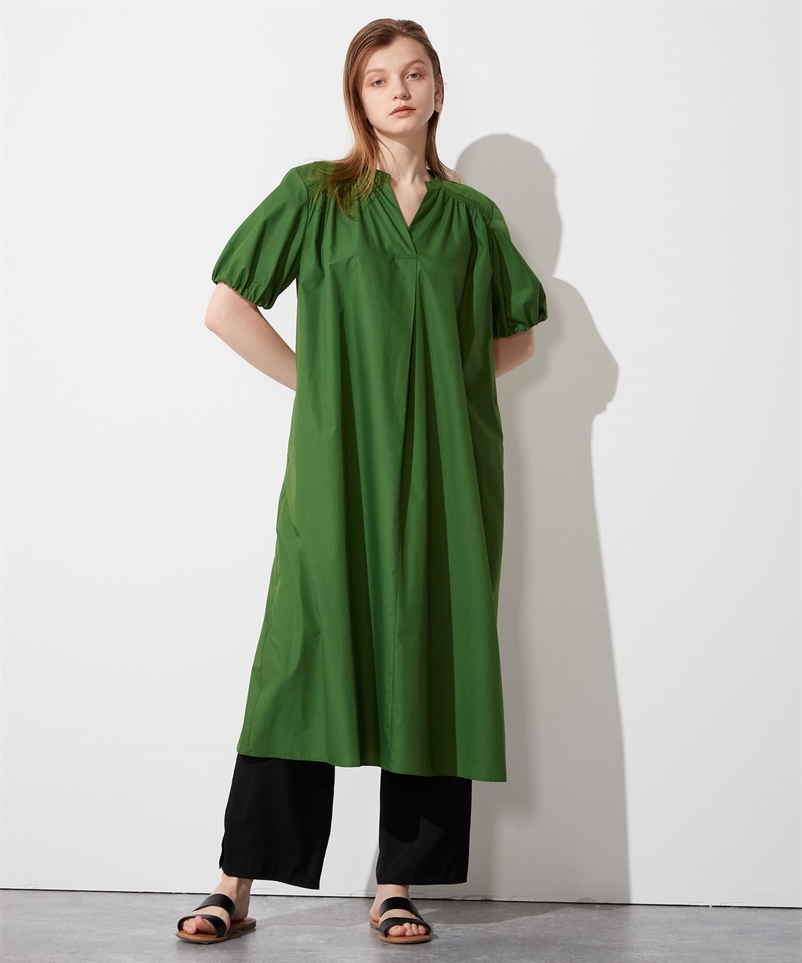 LE SOUK HOLIDAY ギャザーワンピース_variation_2