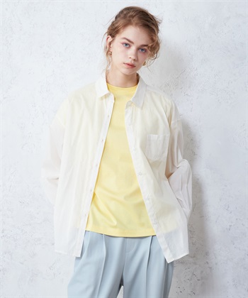 LE SOUK HOLIDAY コットンシルクシャツ_variationthumb_2