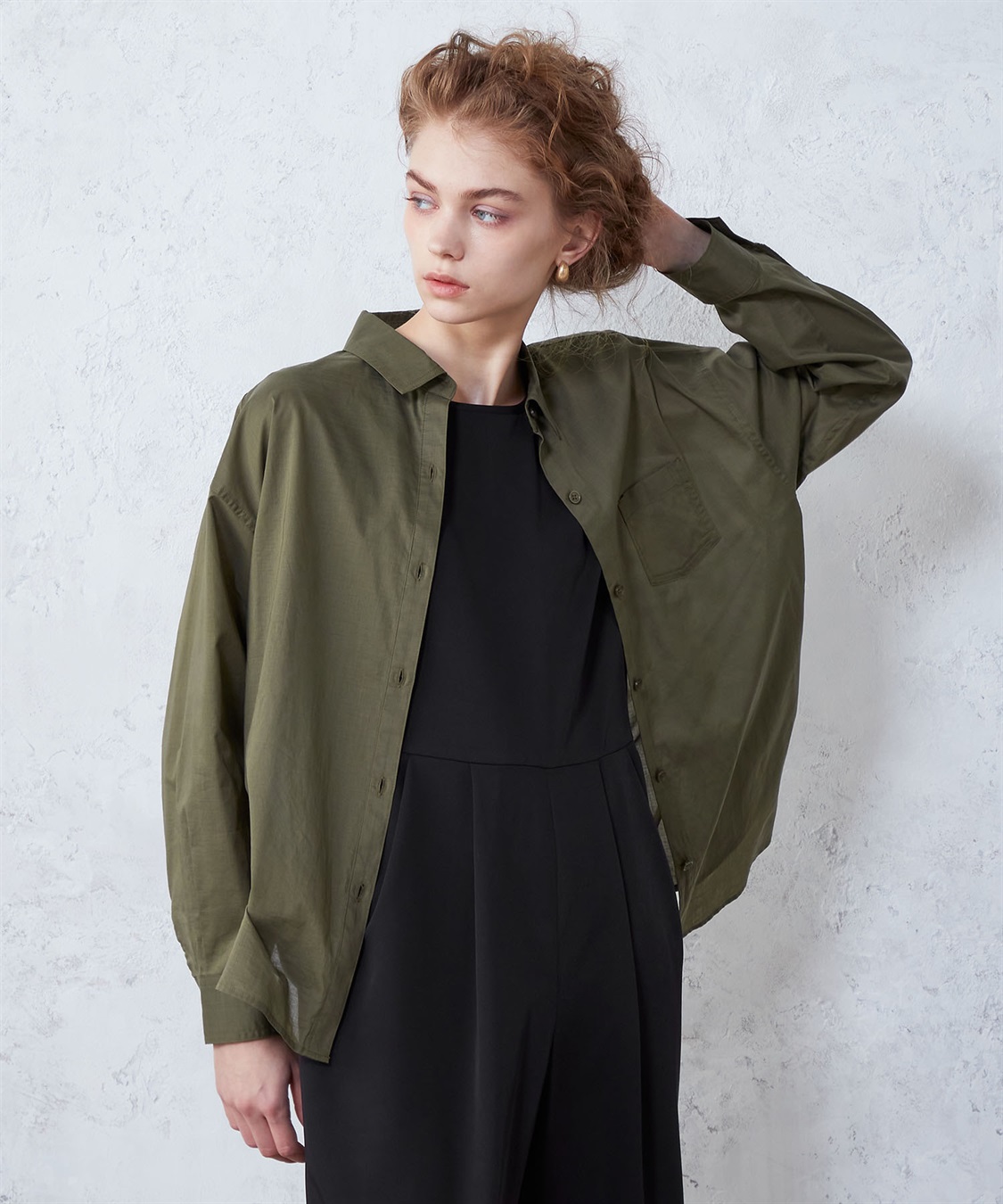 LE SOUK HOLIDAY コットンシルクシャツ_variation_3