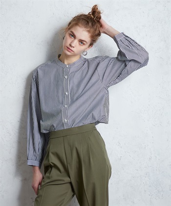 LE SOUK HOLIDAY パールボタンブラウス_variationthumb_1