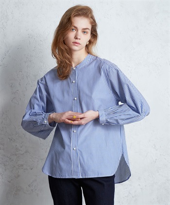 LE SOUK HOLIDAY パールボタンブラウス_variationthumb_3