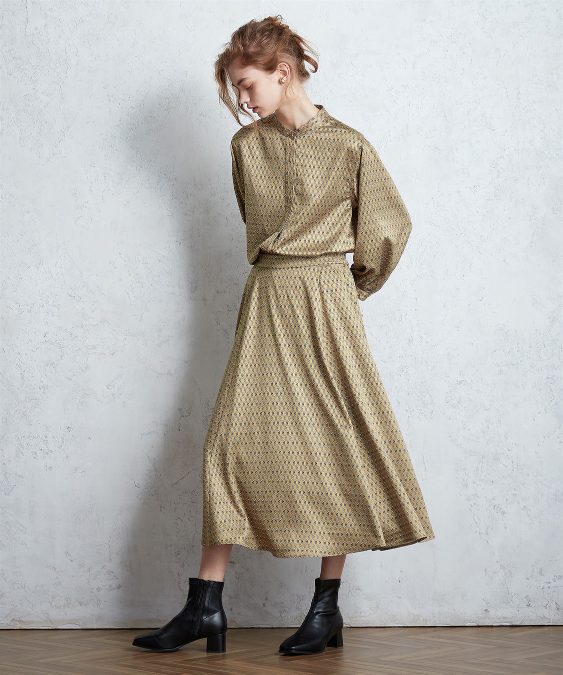 LE SOUK HOLIDAY モチーフプリントブラウス_main