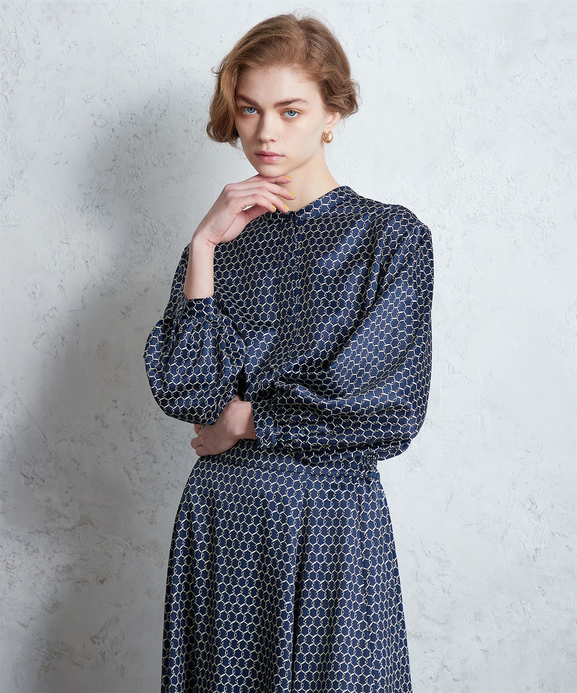 LE SOUK HOLIDAY モチーフプリントブラウス_variation_2