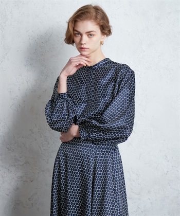 LE SOUK HOLIDAY モチーフプリントブラウス_variationthumb_2