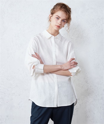 LE SOUK HOLIDAY モダールリネンシャツ_variationthumb_1