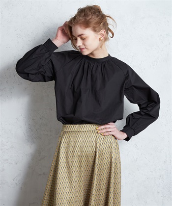 LE SOUK HOLIDAY ギャザーネックブラウス_variationthumb_1