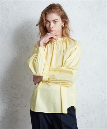 LE SOUK HOLIDAY ギャザーネックブラウス_variationthumb_3