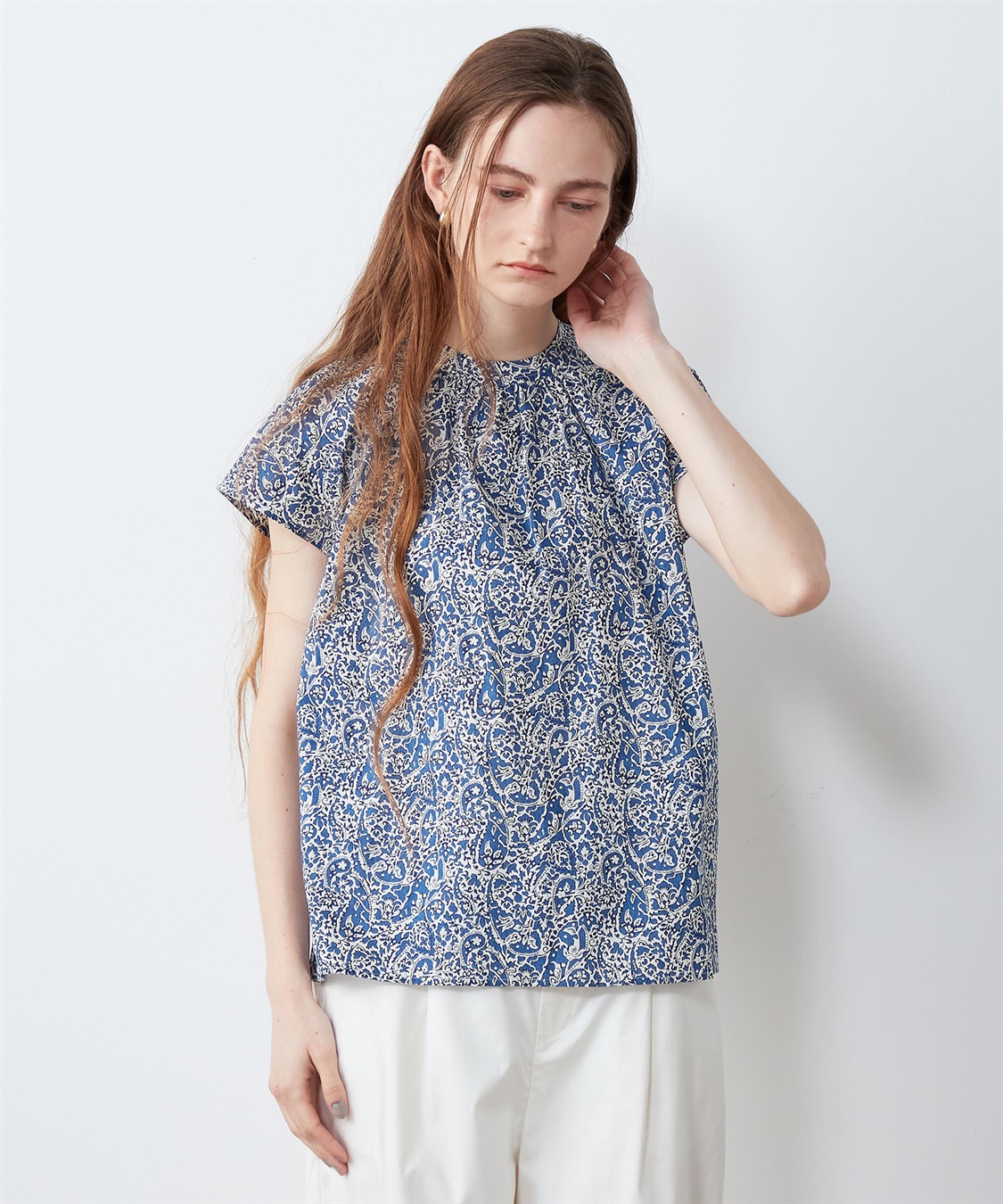 LE SOUK HOLIDAY リバティプリントブラウス_variation_3