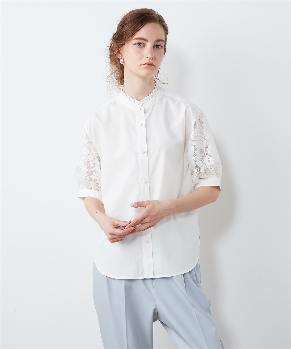 LE SOUK HOLIDAY シアースリーブブラウス_variation_2