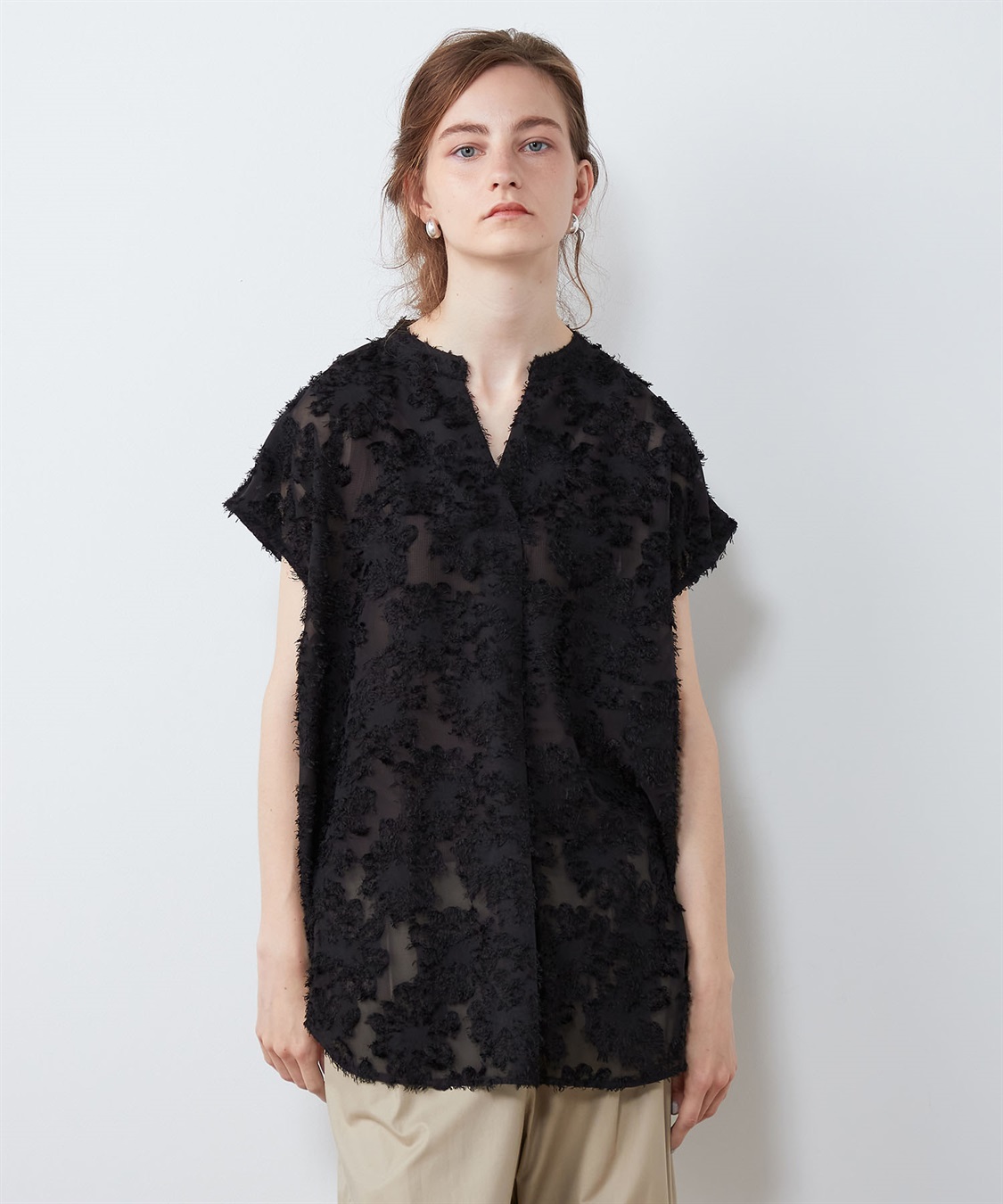 LE SOUK HOLIDAY スキッパーシャツ_main