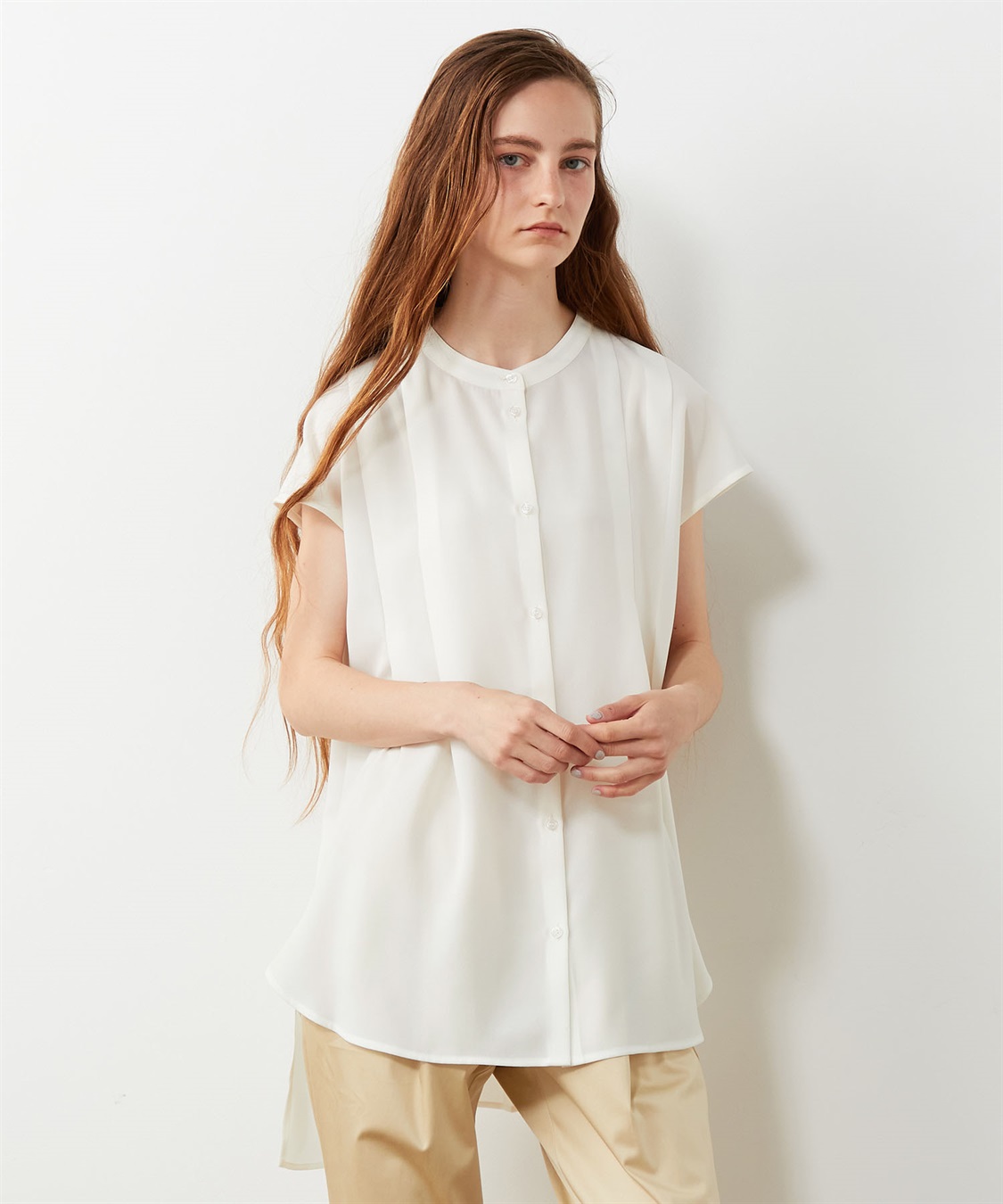 LE SOUK HOLIDAY バックタックブラウス_variation_2