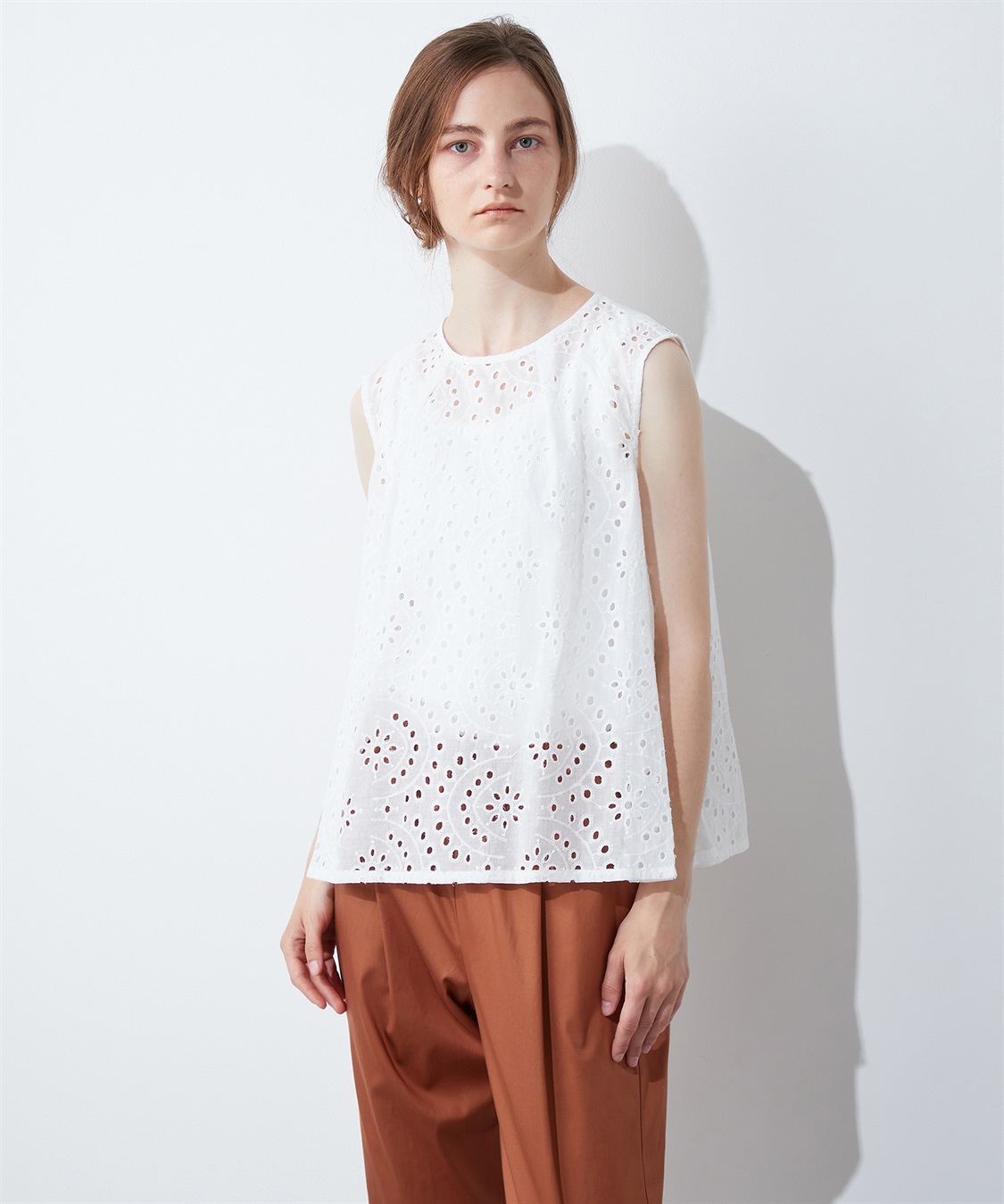 LE SOUK HOLIDAY スカラップ刺繍ブラウス_variation_2