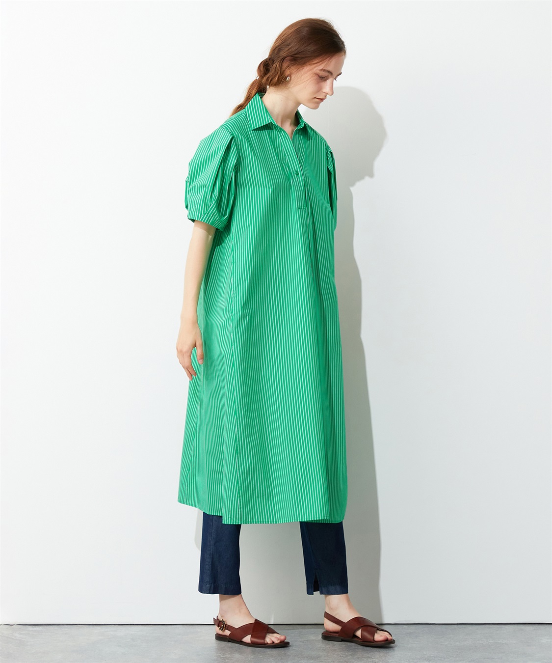 LE SOUK HOLIDAY ストライプワンピース_main