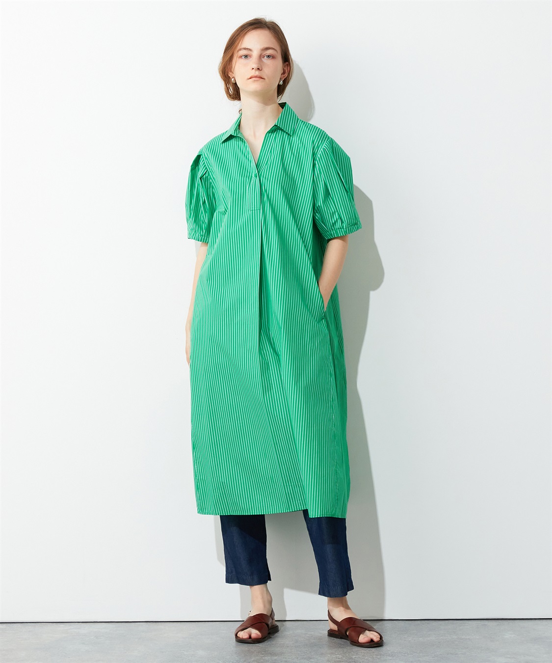 LE SOUK HOLIDAY ストライプワンピース_variation_1