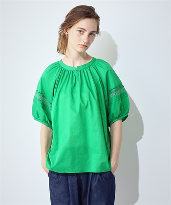 LE SOUK HOLIDAY レースギャザーブラウス_variationthumb_2