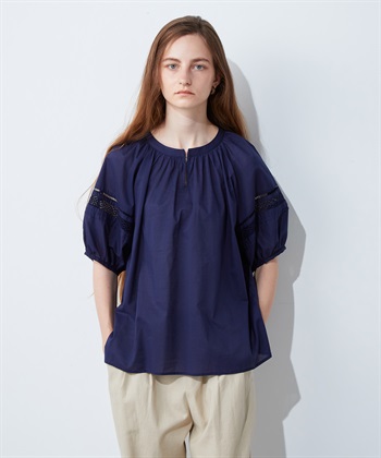 LE SOUK HOLIDAY レースギャザーブラウス_variationthumb_3