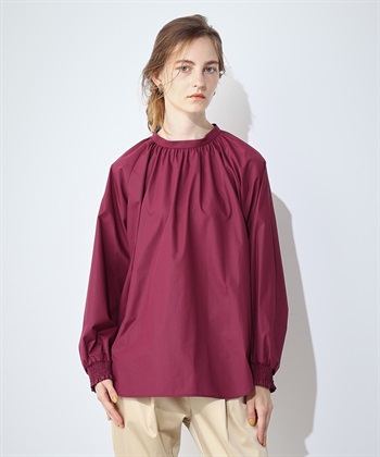 LE SOUK HOLIDAY ギャザーネックブラウス_variationthumb_2
