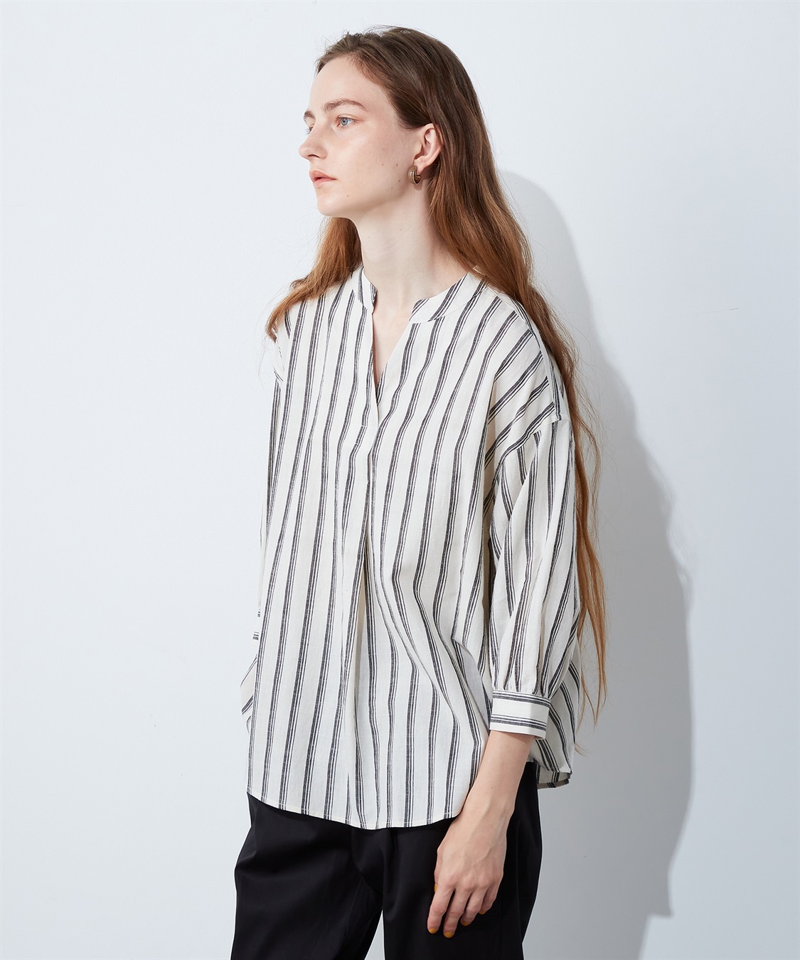 LE SOUK HOLIDAY スキッパーチュニックブラウス_main