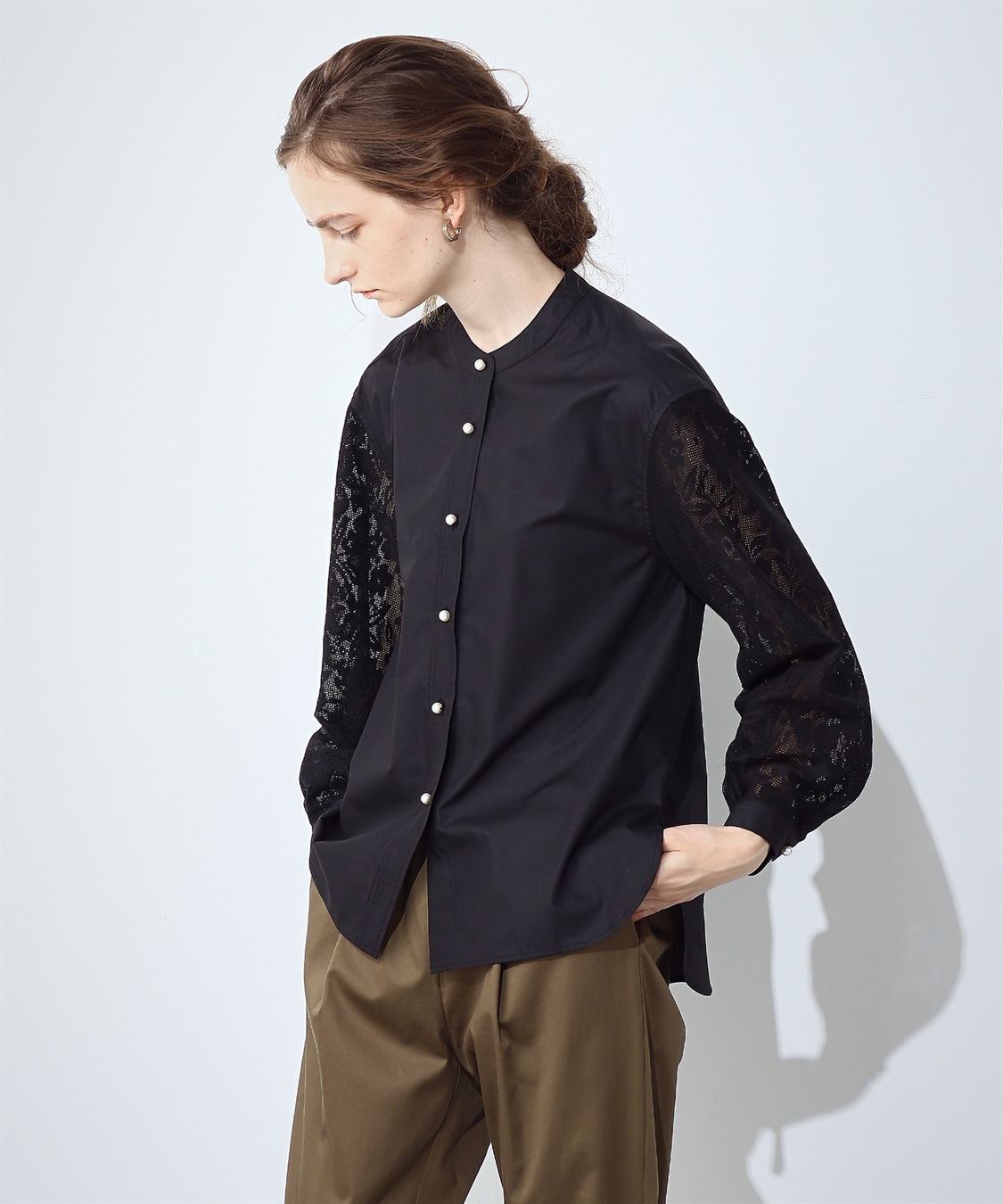 LE SOUK HOLIDAY レーススリーブブラウス_main