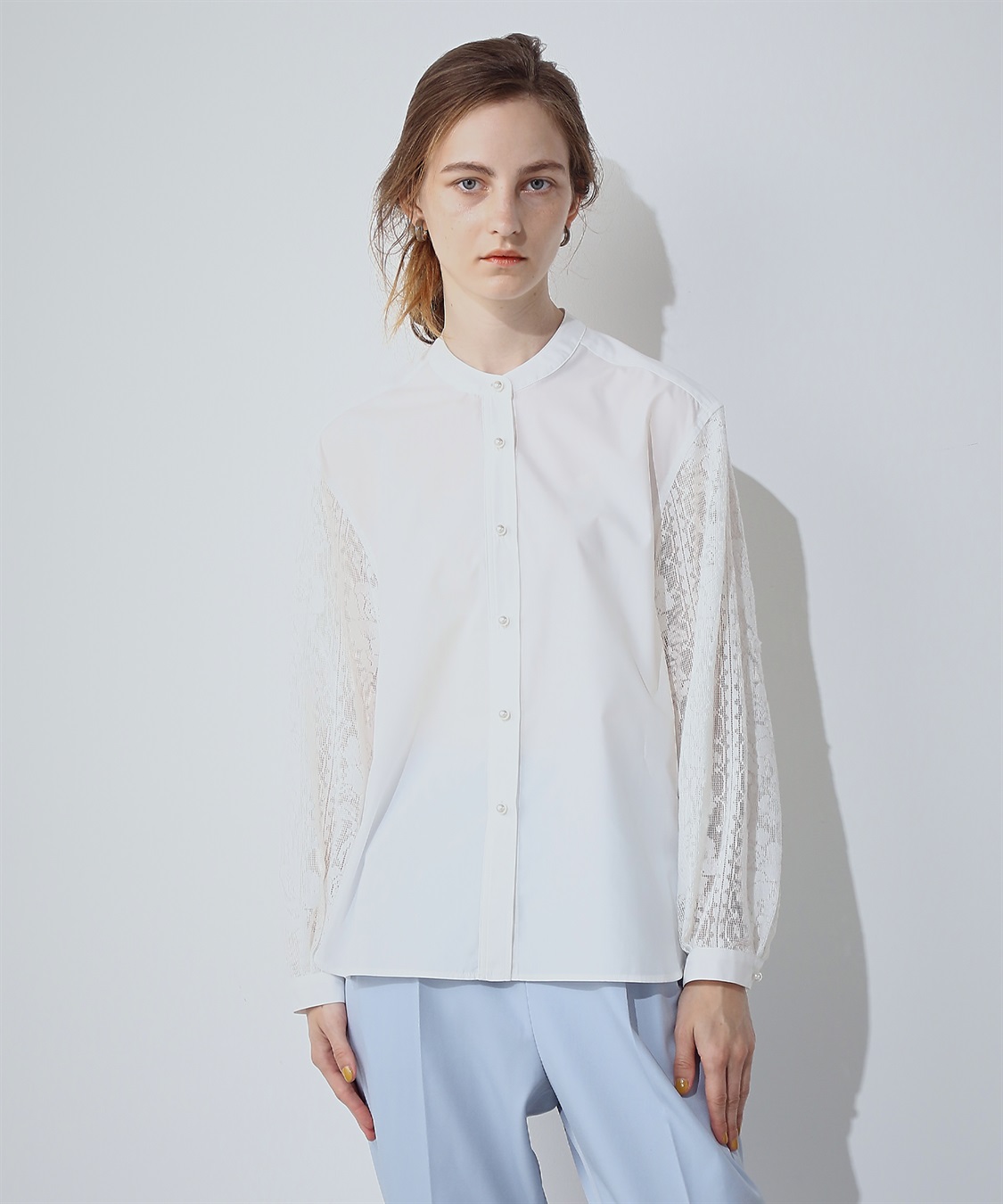 LE SOUK HOLIDAY レーススリーブブラウス_variation_2