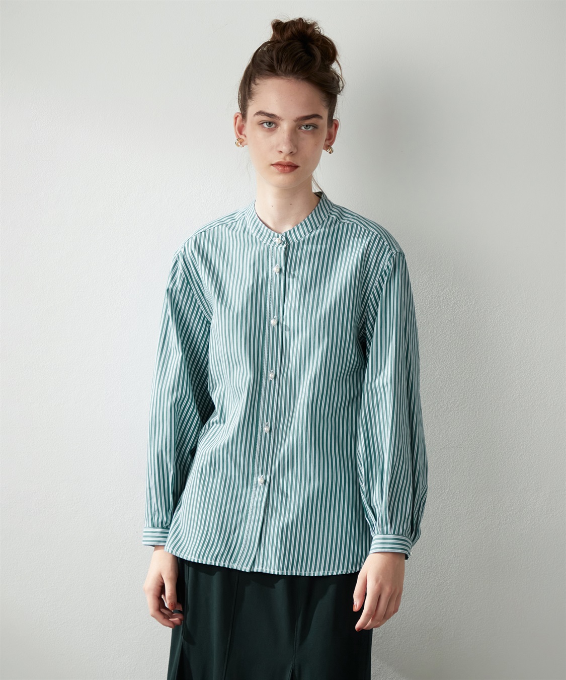 LE SOUK HOLIDAY パールボタンブラウス_variation_4