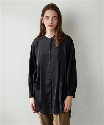 バックタックブラウス LE SOUK HOLIDAY｜クロスプラス公式通販サイト