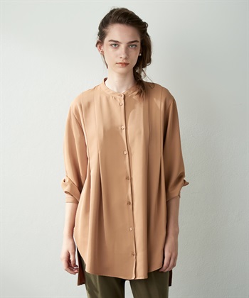 バックタックブラウス LE SOUK HOLIDAY｜クロスプラス公式通販サイト