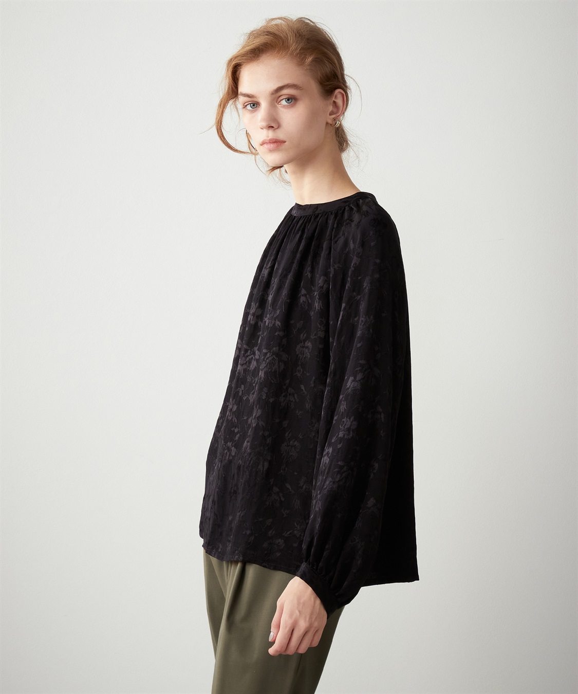 LE SOUK HOLIDAY ジャガードブラウス_variation_2