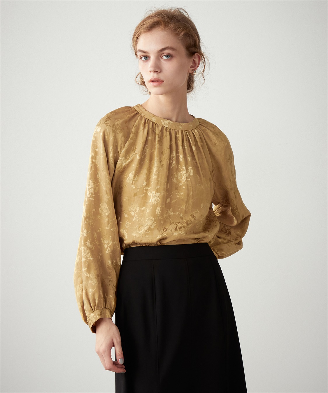LE SOUK HOLIDAY ジャガードブラウス_variation_3