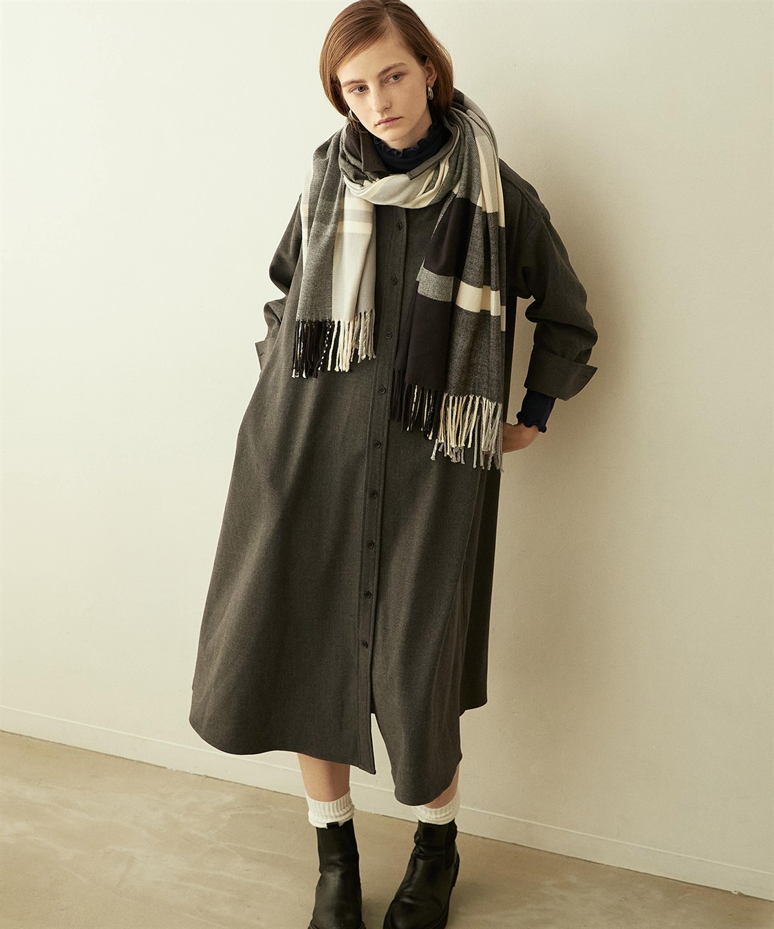 LE SOUK HOLIDAY シャツワンピース_main