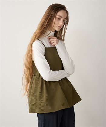 ジャガードキャミソール LE SOUK HOLIDAY｜クロスプラス公式通販サイト