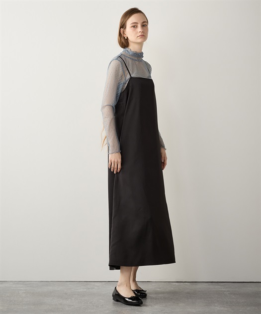 サテンキャミワンピース LE SOUK HOLIDAY｜クロスプラス公式通販