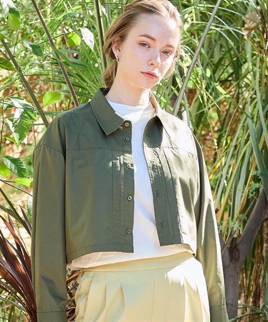 ミニフリルショートシャツ XGFST03J2 フリル セーラーカラー 半袖