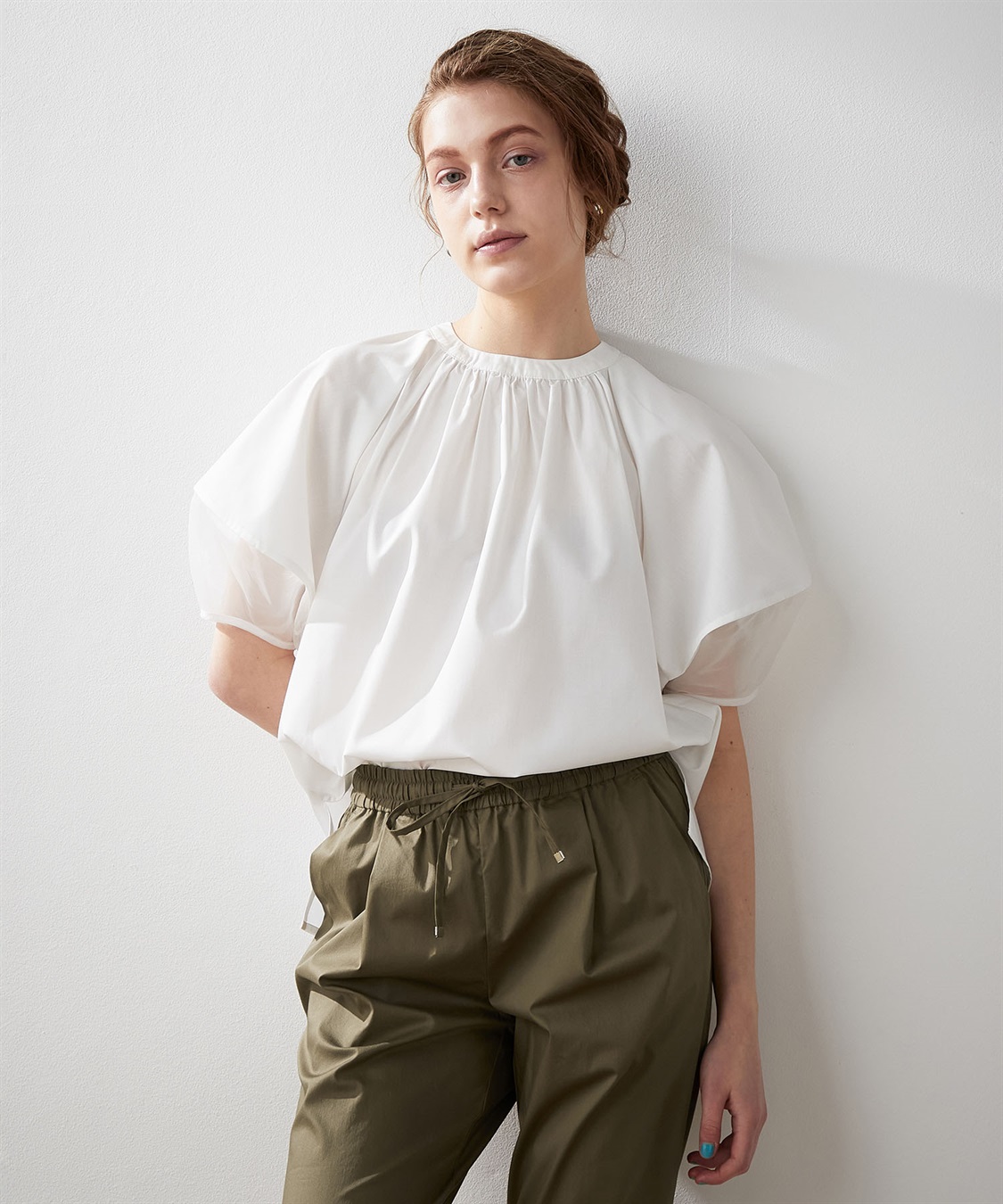 LE SOUK HOLIDAY シアースリーブブラウス_main
