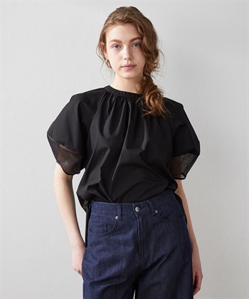 LE SOUK HOLIDAY シアースリーブブラウス_variationthumb_1