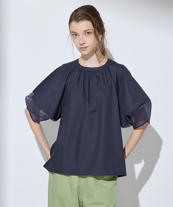 LE SOUK HOLIDAY シアースリーブブラウス_variationthumb_4