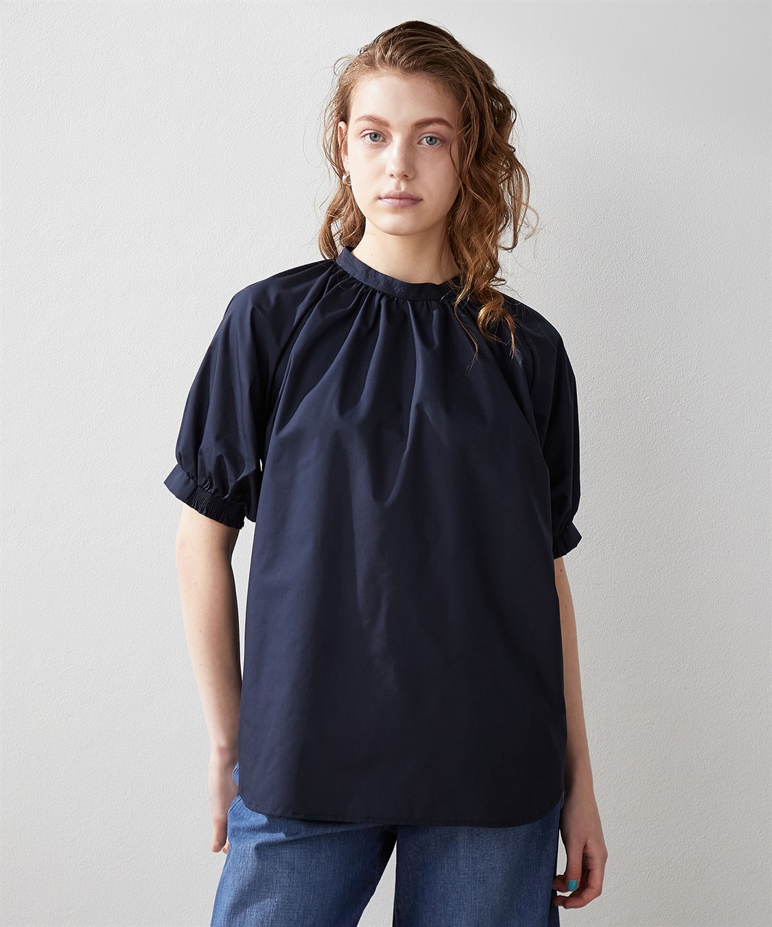 LE SOUK HOLIDAY ギャザーネックブラウス_variation_3