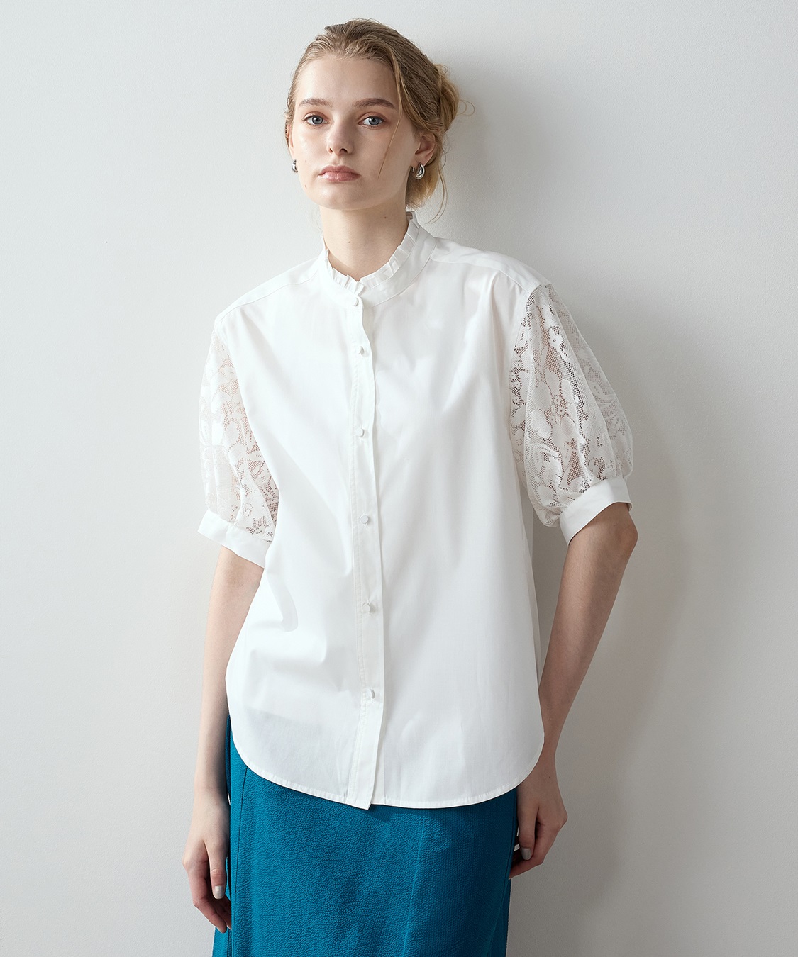 LE SOUK HOLIDAY レーススリーブブラウス_variation_2